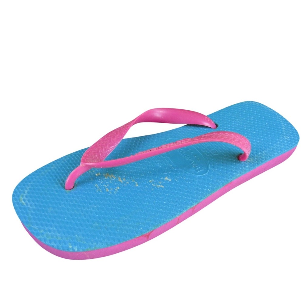 Havaianas Women's Style Flip Flop Pink‎ Synthetic Sz 6 Medium  Used 2025